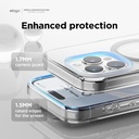 Elago Hybrid Magsafe Case iPhone 15 Pro (Clear/Grey)