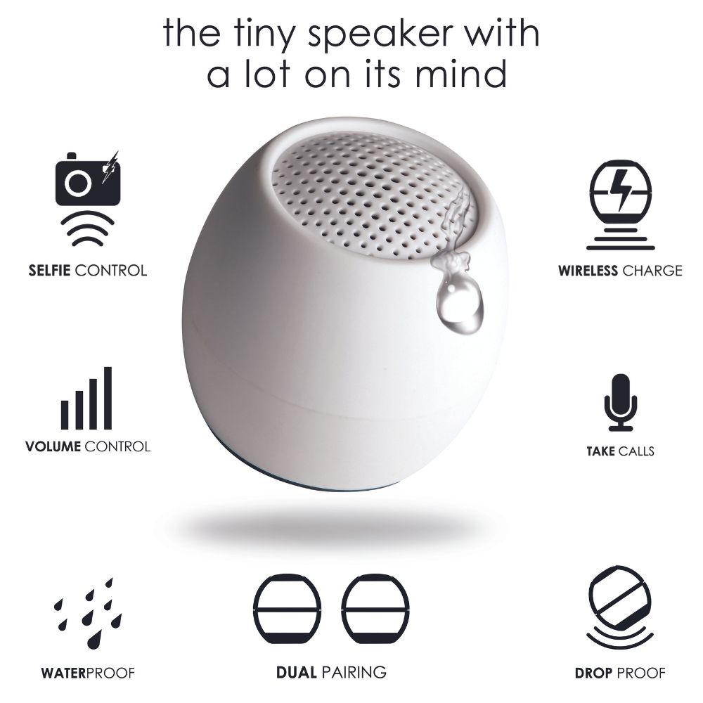 Boompods Zero Speaker (White)