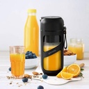 Porodo Lifestyle Juice & Smoothie Blender Portable (Black)