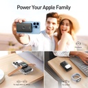iWalk Mag-X Magnetic Wireless Power Bank 10000 mAh with Apple Watch Charging Port (Black)