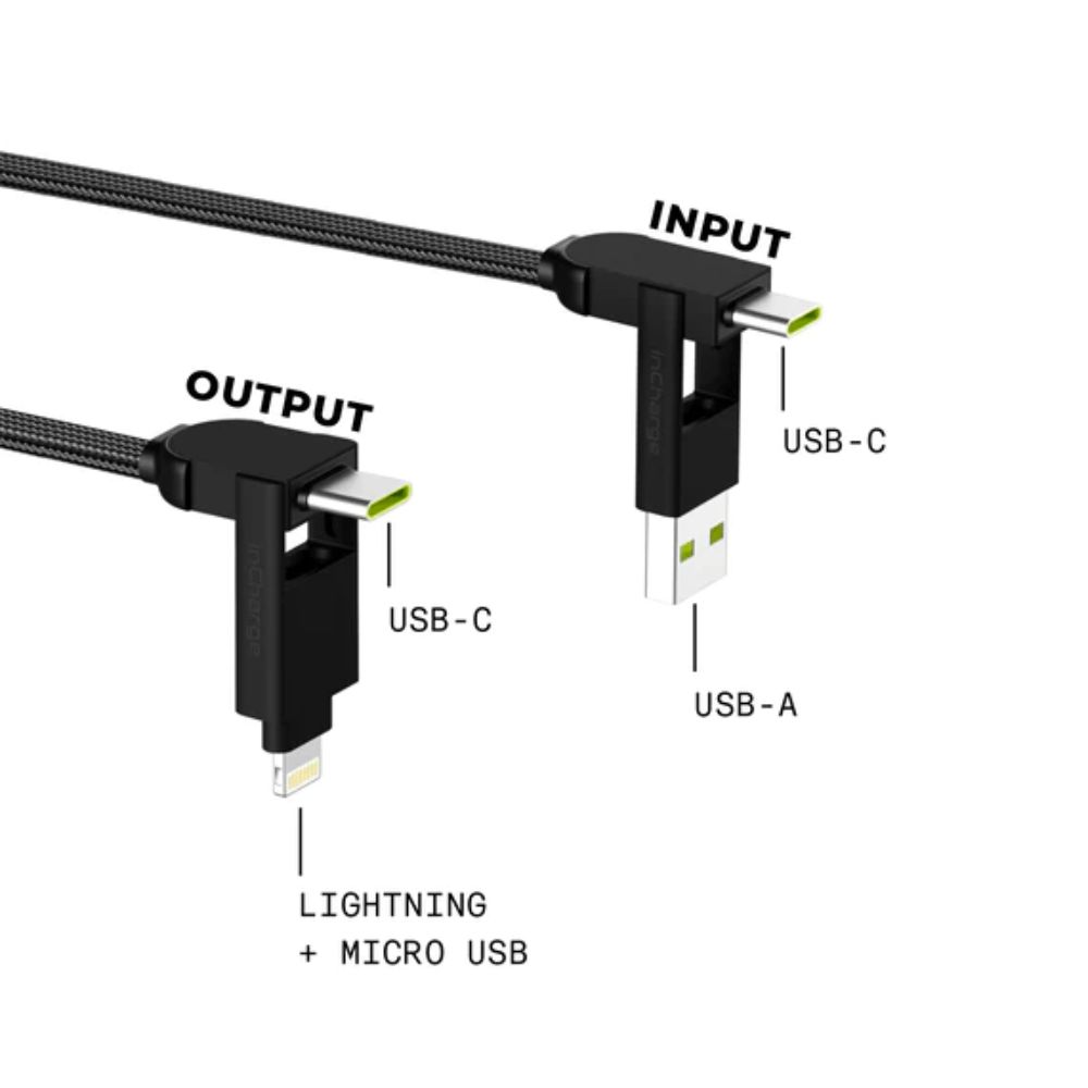 Rolling Square inCharge X Max 1.5m (Black)