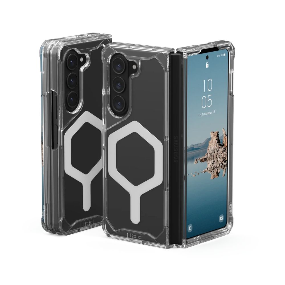 UAG Plyo Pro MagSafe Case for Samsung Galaxy Z Fold5 (Ice/Silver)