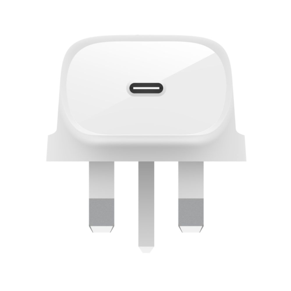 Belkin PD 30W PPS USB-C Wall Charger (White)