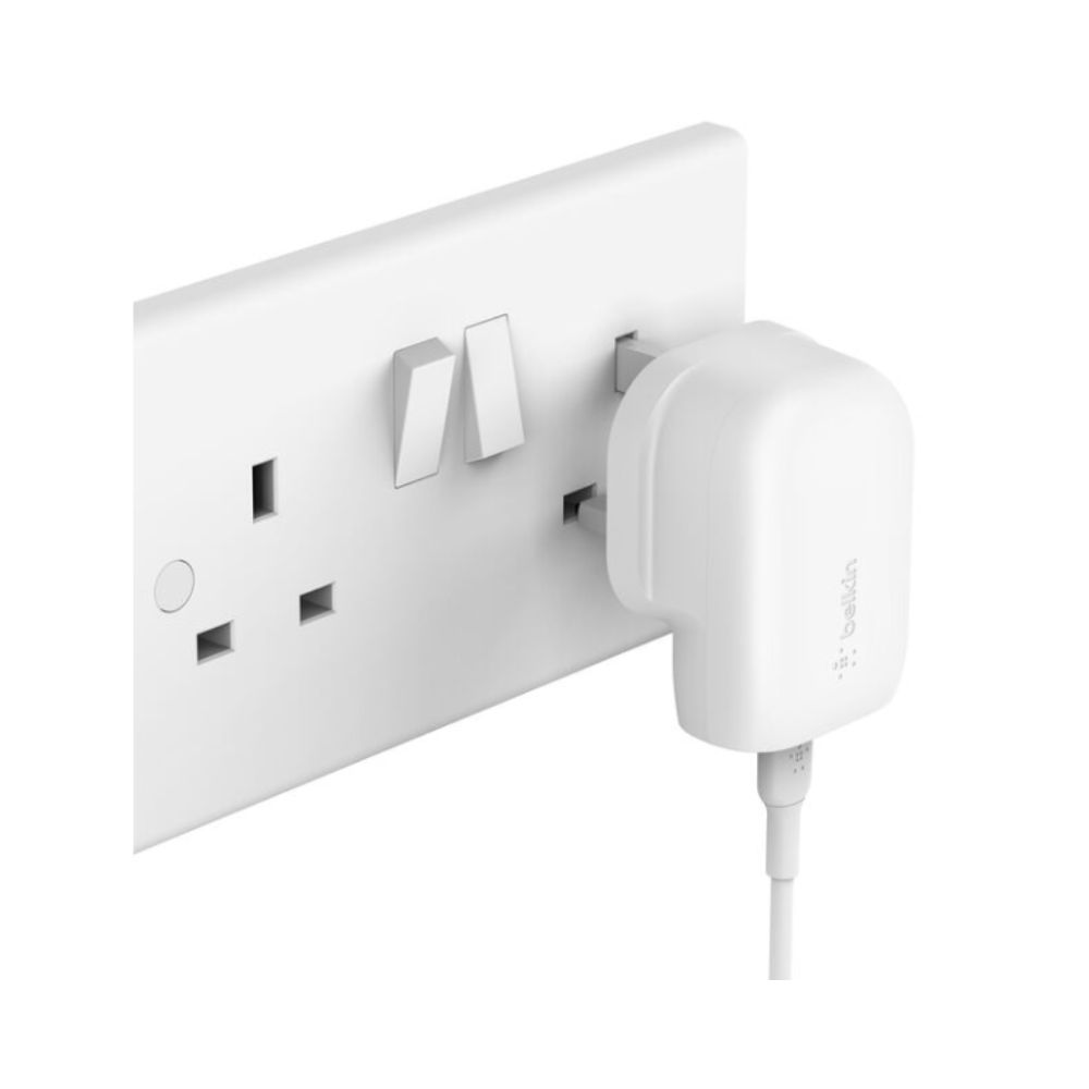 Belkin PD 30W PPS USB-C Wall Charger (White)
