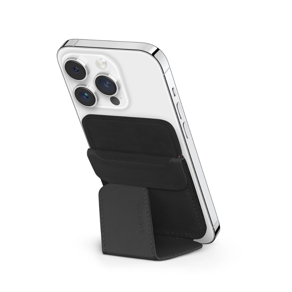 Decoded Magsafe Card Stand Wallet (Black)
