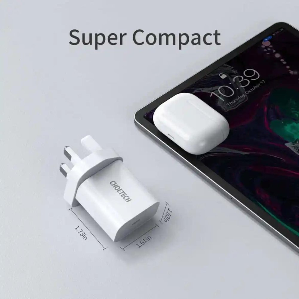 Choetech 20W Charger (White)