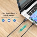 Choetech USB-A to USB-C Cable 1.2m (Black)