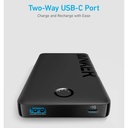  Anker 323 Power Bank (PowerCore PIQ 10K) (Black)