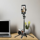 Porodo Dual Lighting Selfie Stick Remote Shutter