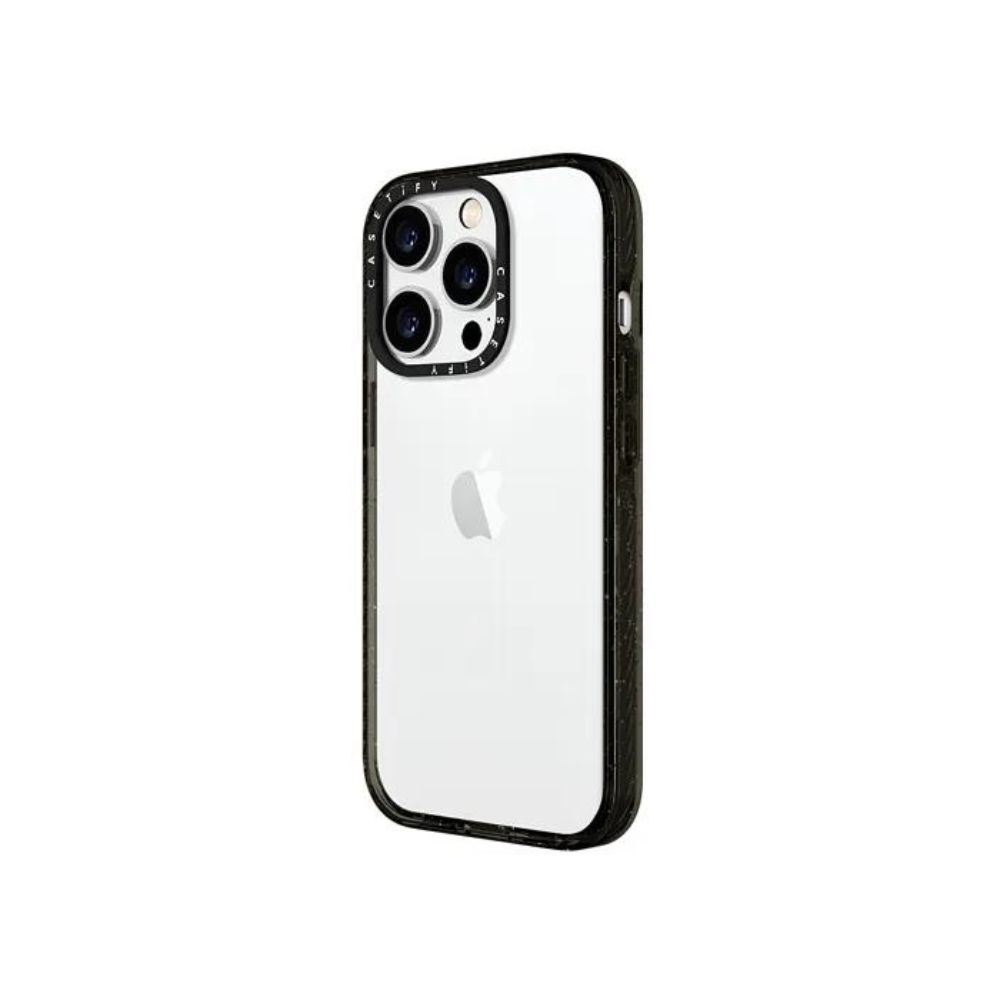 Casetify Impact Case for iPhone 15 Pro Max (Clear Black)