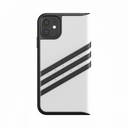 Adidas 3-Stripes Booklet for iPhone 12 mini (White)