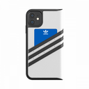 Adidas 3-Stripes Booklet for iPhone 12 mini (White)