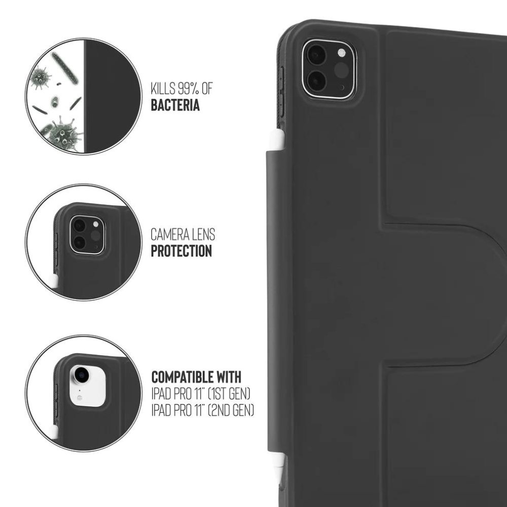 Pipetto Folio Case for iPad Pro 11&quot; (Black)