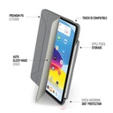 Pipetto Origami No.3 Pencil Case for iPad 10th Gen 2022 (Grey)