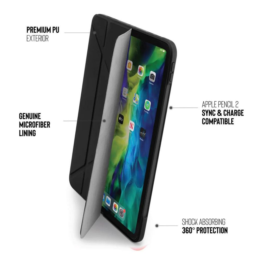 Pipetto Origami No.1  Case for iPad Pro 11" (Black)