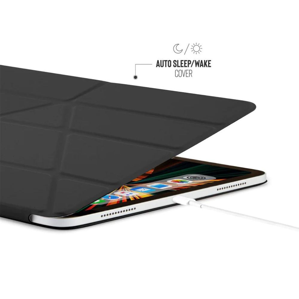 Pipetto Origami No.4 Folio Case for iPad 12.9" (Black)