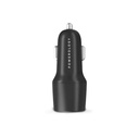 Powerology 47W Ultra-Quick Car Charger Dual Output with USB-C To Lightning Cable 1.2m