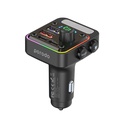 Porodo Quick-Charge FM Car Charger Dual USB-C &amp; USB-A