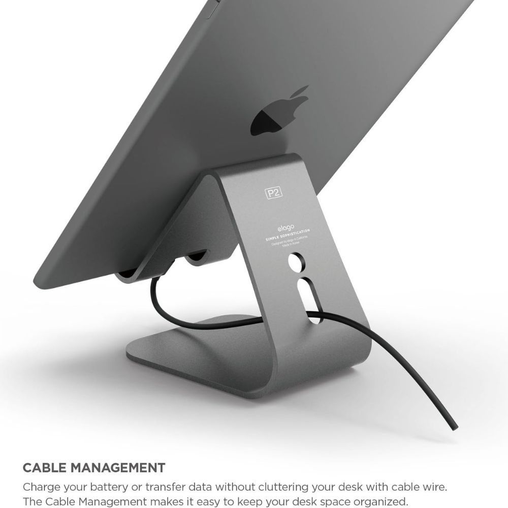 Elago P2 Stand for Tablet/PC (Dark Grey)