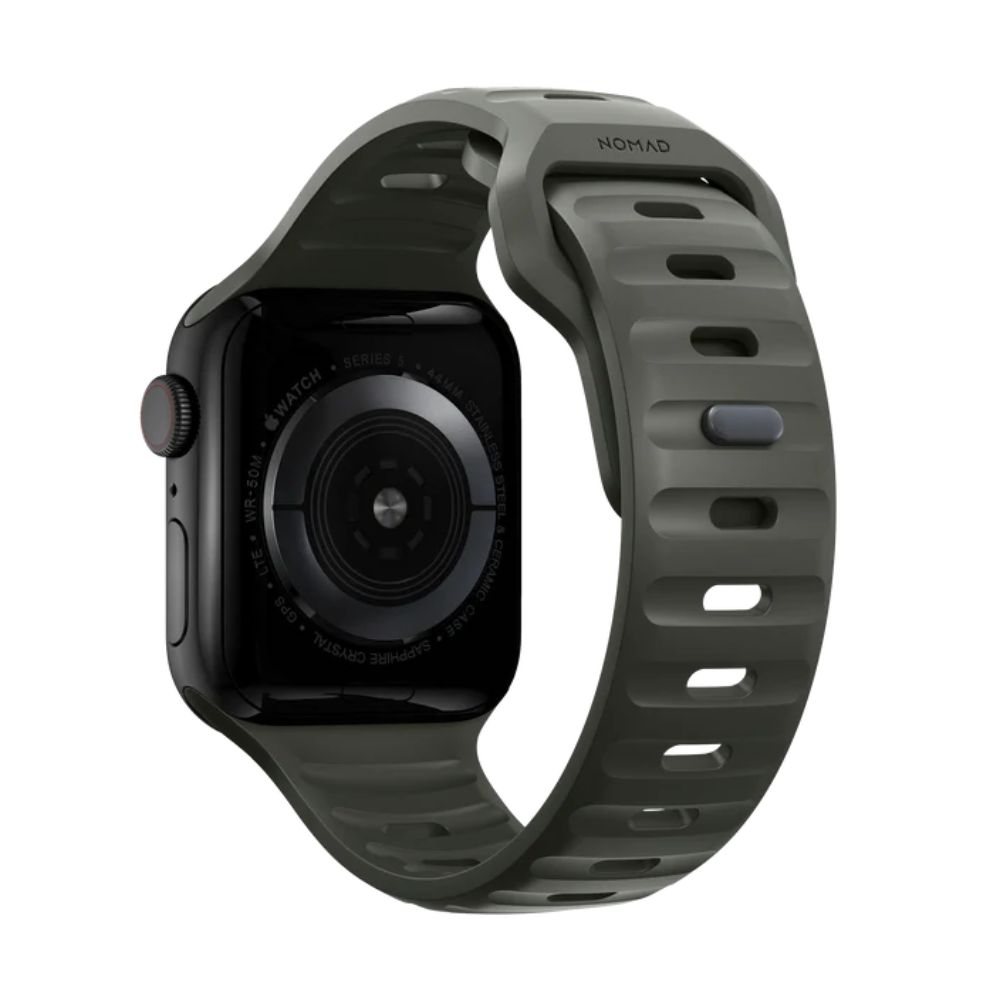 Nomad Sport Strap Apple Watch 45mm (Ash Green)