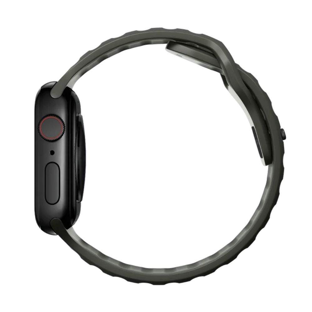 Nomad Sport Strap Apple Watch 45mm (Ash Green)