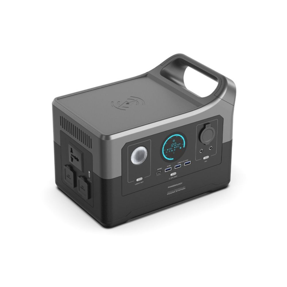 Powerology 120000mAh 700W Smart Power Generator Direct AC Re-Charge - 80% IN 1 Hour