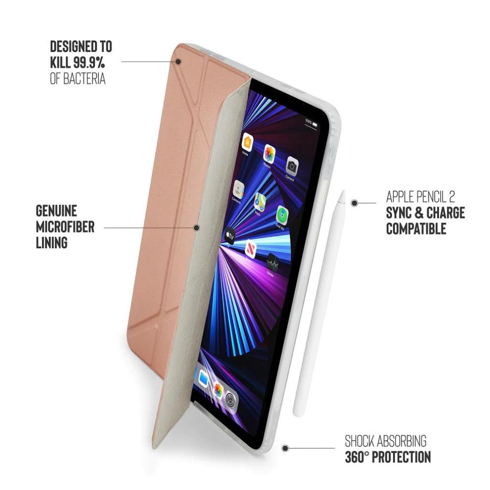 Pipetto Origami No.1 Case for iPad Pro 11&quot; (Rose Gold)