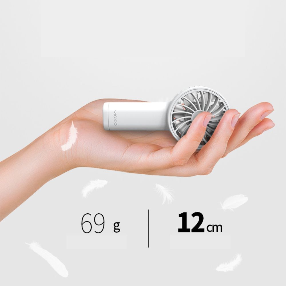 Vicxxo Mini Portable Fan Type-C (White)