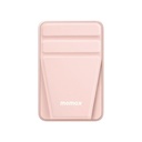 Momax Q.Mag Power 15 Magnetic Wireless Battery Pack with Stand 10000mAh (Pink)