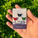 Cohort Butterflies Pin