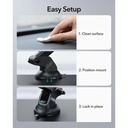 ESR HaloLock Dashboard Phone Mount