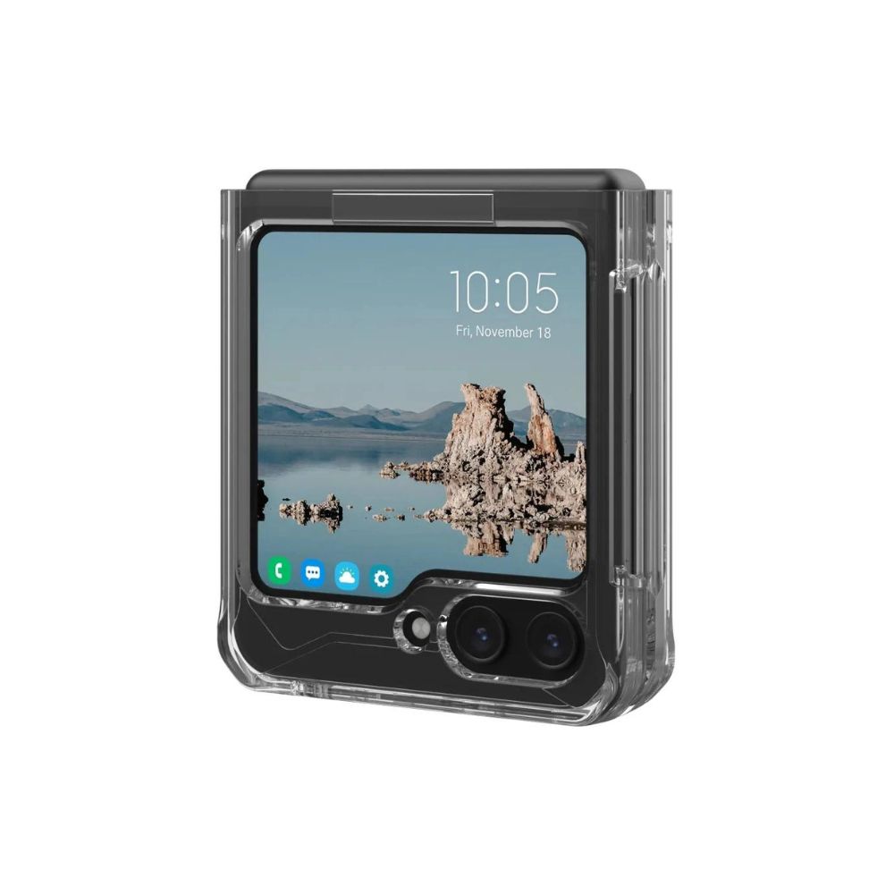  UAG Plyo Pro MagSafe Case Samsung Galaxy Z Flip 5 (Ice / Silver)