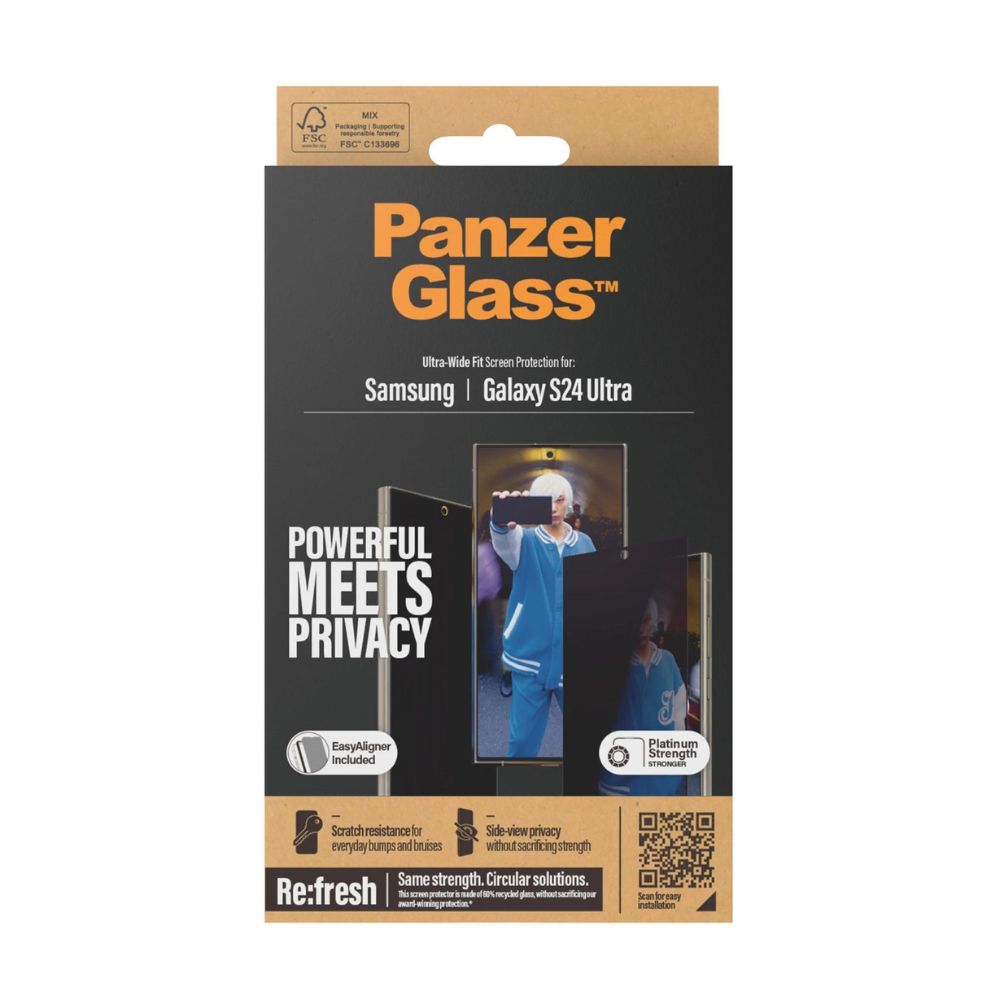 Panzerglass Screen Protector for Samsung S24 Ultra (Privacy)