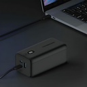 Powerology Onyx 20000mAh Dual USB-C Power Bank Rapid Three-Device Charging