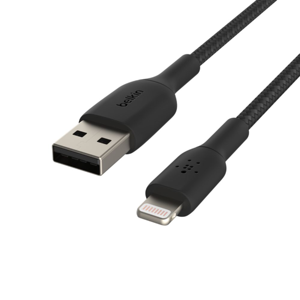 Belkin Premium Braided Cable USB A-Lightning 1M (Black)