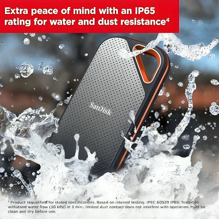 SANDISK 2TB EXTREME PRO PORTABLE SSD 2000MB/S