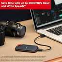 SANDISK 1TB EXTREME PORTABLE SSD 1050MB/S 