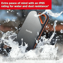 SANDISK 1TB EXTREME PORTABLE SSD 1050MB/S 