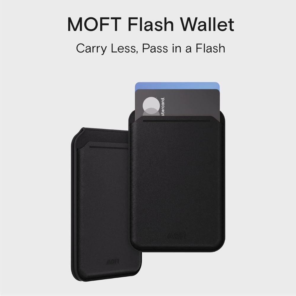 MOFT Snap Flash Magsafe Wallet Stand (Black)