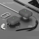 Elago Silicone Hang Case Airpods Pro 2 (Dark Grey)