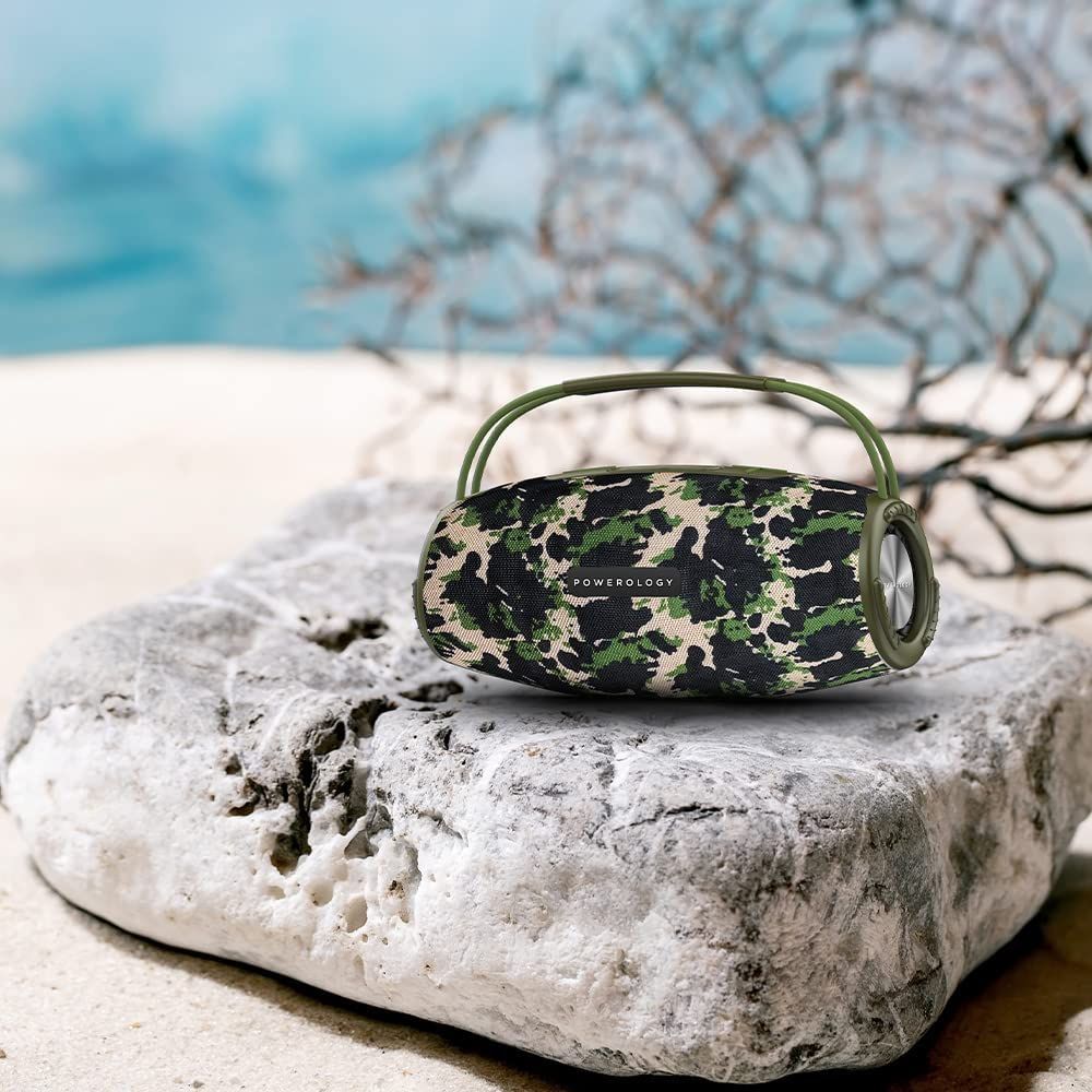 Powerology Phantom Wireless Bluetooth Speaker (Camo)