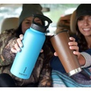 Fifty Fifty Vacuum Insulated Bottle 3 Finger Lid 1L (Navy)