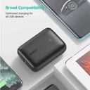 AUKEY On The Go Bundle (20W PD Wall Charger, Braided 1.2m USB-C - Lightning Cable, 10,000mAh Power Bank)