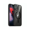 ESR Halolock Classic Hybrid Case for iPhone 15 Pro Max with Stash Stand (Clear Black)