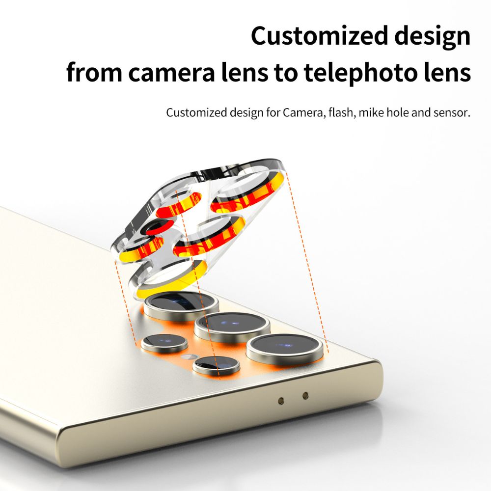 Araree C-Subcore Camera Lens Protector For Samsung Galaxy S24 Ultra (Clear)