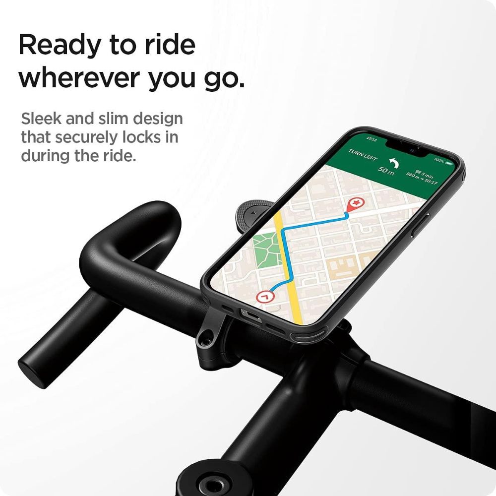 Spigen Bike Mount Case for iPhone 13 Pro (Black)
