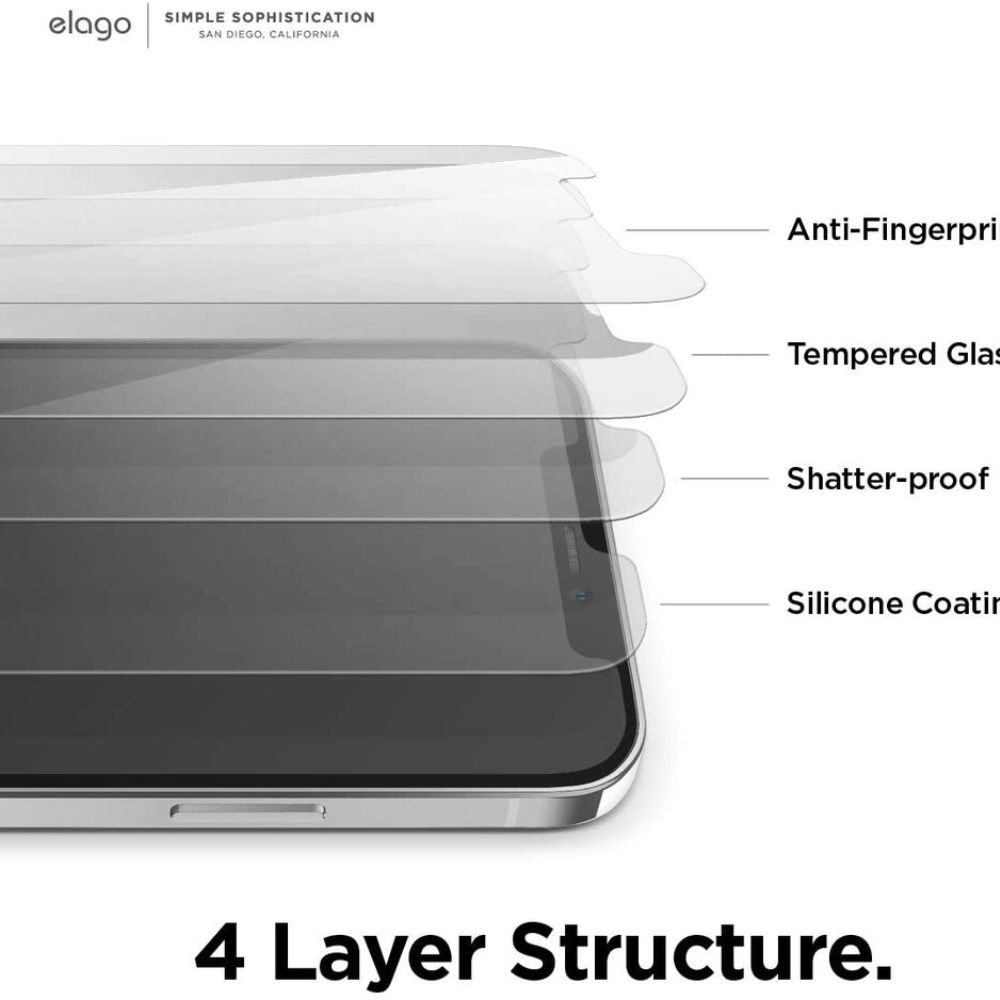 Elago Screen Protector for iPhone 12 / 12 Pro