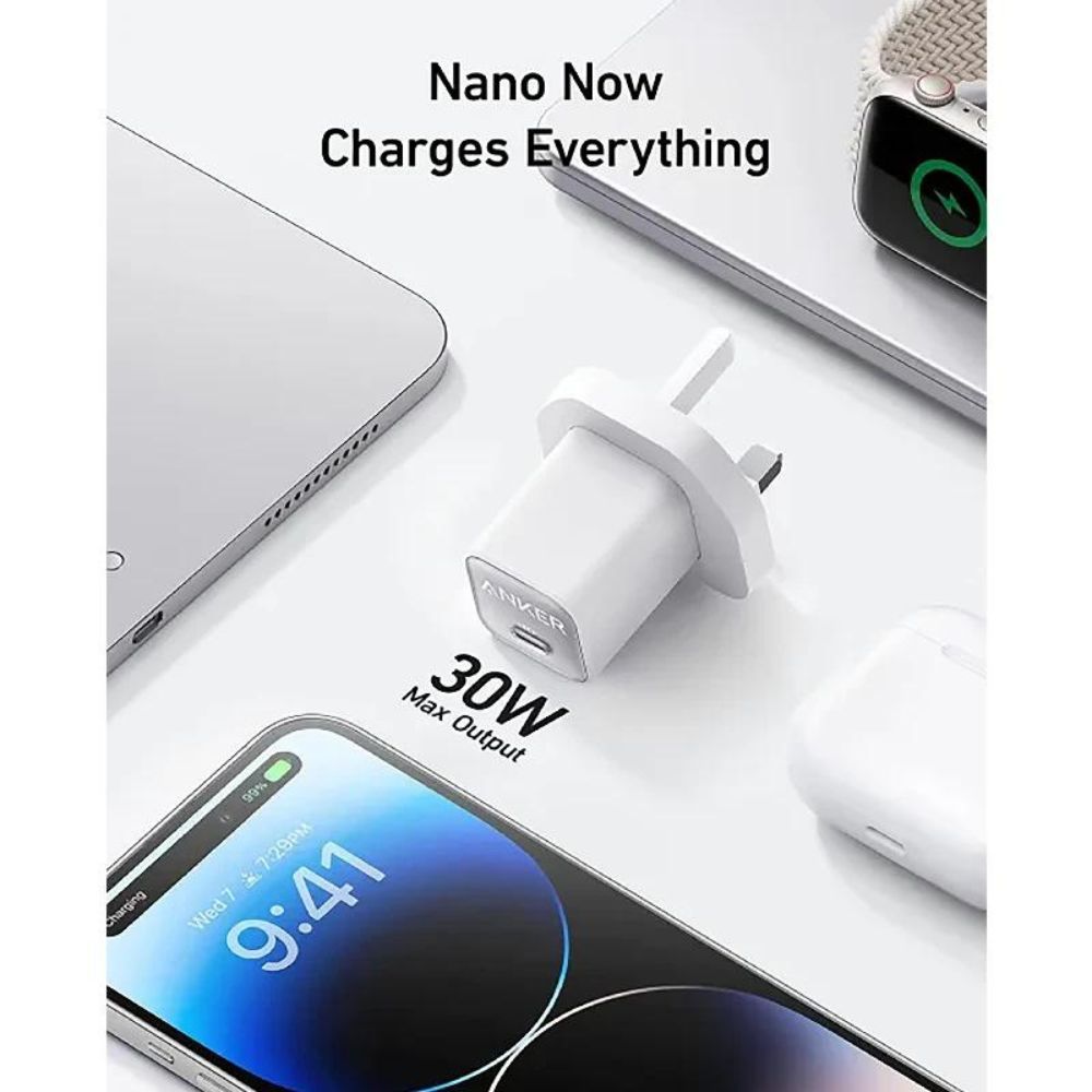 Anker 511 Nano 3 Charger 30W (Black)