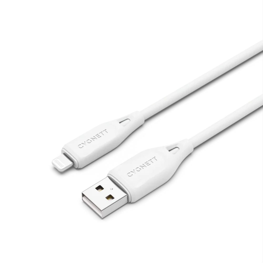 Cygnett Essentials Lightning To USB-A 1M (White)