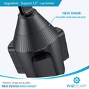 WizGear Magnetic Long Curved Car Mount